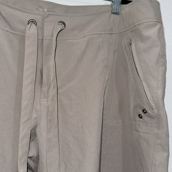 Free Country Mens XXL Taupe Drawstring Board Shorts - Picture 6 of 11